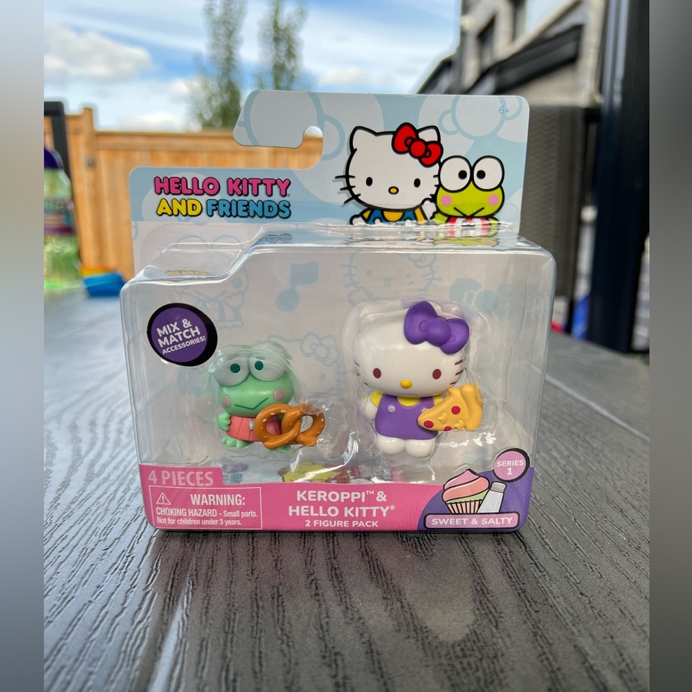 Hello Kitty & Friends Figure 2 Pack: Sweet & Salty Kerropi Series 1